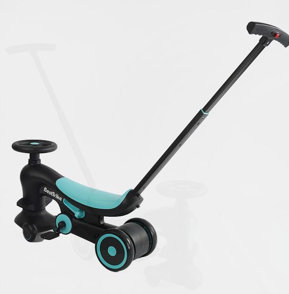 Велосипед-толокар BST-8130 Best Trike (1) матеріал рами нейлон, колеса PU, батьківська ручка, в коробці 163783 фото