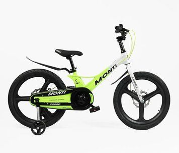 Велосипед 2-х колісний 20" Corso "Monti" жовто-білий MT-20790 фото