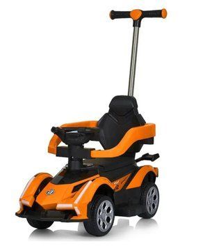 Електромобіль-каталка 3в1 Bambi Racer, толокар, від 1 року, 18W, пульт M 5781EBLR-7 фото