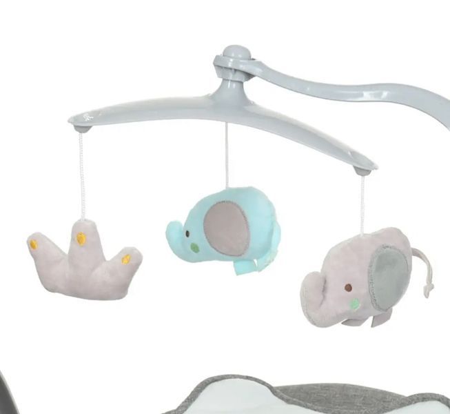 Качалка-шезлонг El Camino Teddy ME 1075 Gray Mint Feathes ME 1075 Gray Mint Feathes фото