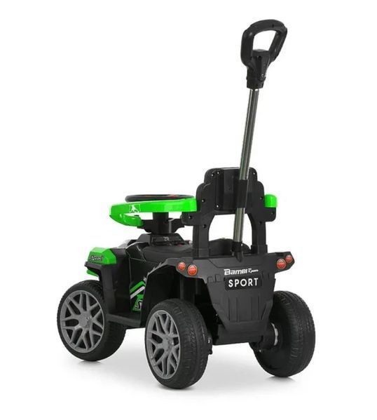 Дитячий квадроцикл-толокар з батьківською ручкою Bambi  M 6300EBLR-5 фото