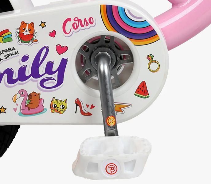 Велосипед 12" дюймів 2-х колісний "Corso" Emily ML-15569 ML-15569 фото