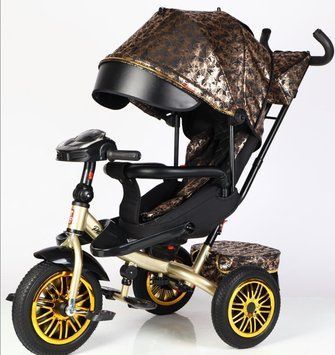 Велосипед 3-х кол. 8066 / 819-40 BestTrike "Perfetto" (1) поворотне сидіння, колеса гумові безкамерні, кошик, фара музична, USB, Bluetooth 169848 фото