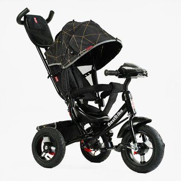 Велосипед 3390 - 31-025 Best Trike (1) НАДУВНІ КОЛЕСА d=29см. переднє, d = 26см. задні, ФАРА З USB 162593 фото