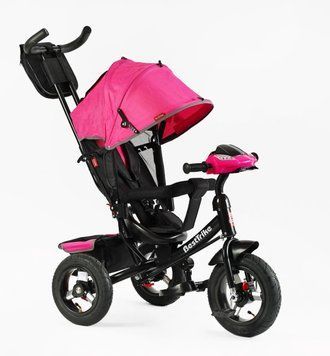 Велосипед 3390 - 33-908 Best Trike (1) НАДУВНІ КОЛЕСА d=29см. переднє, d = 26см. задні, ФАРА З USB, пульт 162588 фото