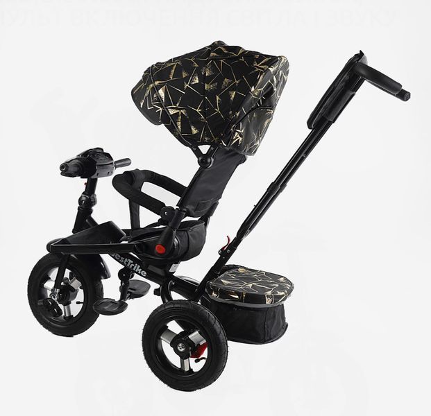 Велосипед 6088 F &ndash; 626-87 Best Trike (1) ПОВОРОТНЕ СИДІННЯ, СКЛАДНЕ КЕРМО, ФАРА МУЗИЧНА З USB,Bluetooth НАДУВНІ КОЛЕСА, ПУЛЬТ ВКЛЮЧЕННЯ СВІТЛА І ЗВУКУ 164863 фото