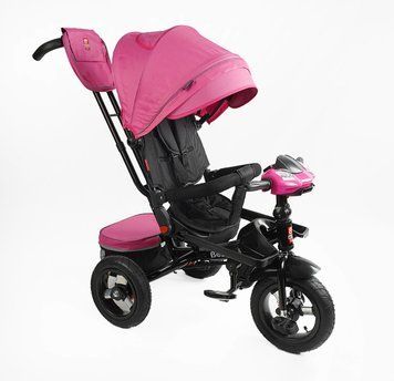 Велосипед 6088 F &ndash; 701-16 Best Trike (1) ПОВОРОТНЕ СИДІННЯ, СКЛАДНЕ КЕРМО, ФАРА МУЗИЧНА З USB,Bluetooth НАДУВНІ КОЛЕСА, ПУЛЬТ ВКЛЮЧЕННЯ СВІТЛА І ЗВУКУ 164866 фото