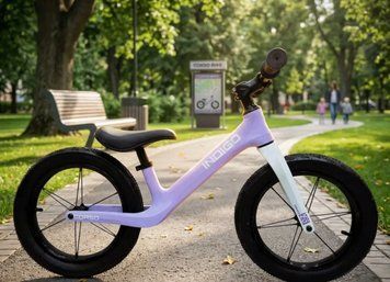 Дитячий велобіг Corso Indigo 14" фіолетовий D-6084-83 фото