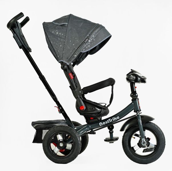 Велосипед 6088 F &ndash; 980-66 Best Trike (1) ПОВОРОТНЕ СИДІННЯ, СКЛАДНЕ КЕРМО, ФАРА МУЗИЧНА З USB,Bluetooth НАДУВНІ КОЛЕСА, ПУЛЬТ ВКЛЮЧЕННЯ СВІТЛА І ЗВУКУ 150259 фото