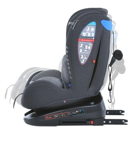 Автокрісло дитяче ME 1114 EVEREST Light Gray від 0 до 12 років ME 1114 Light Gray фото