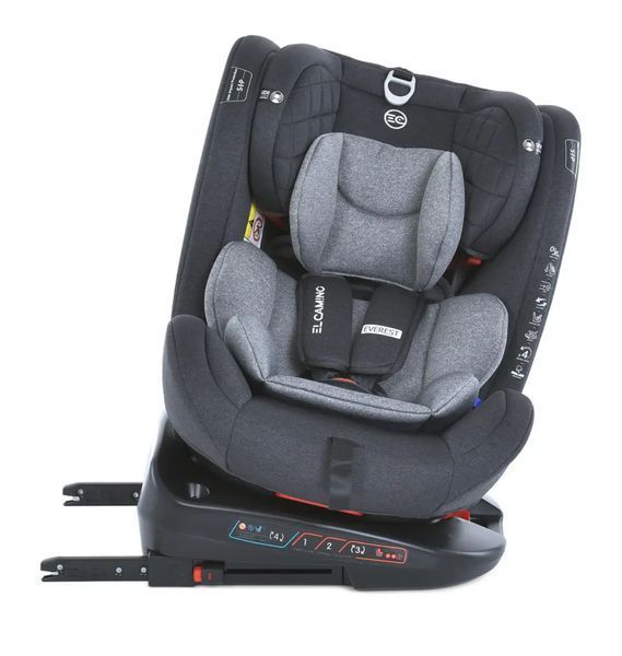Автокрісло дитяче ME 1114 EVEREST Light Gray від 0 до 12 років ME 1114 Light Gray фото