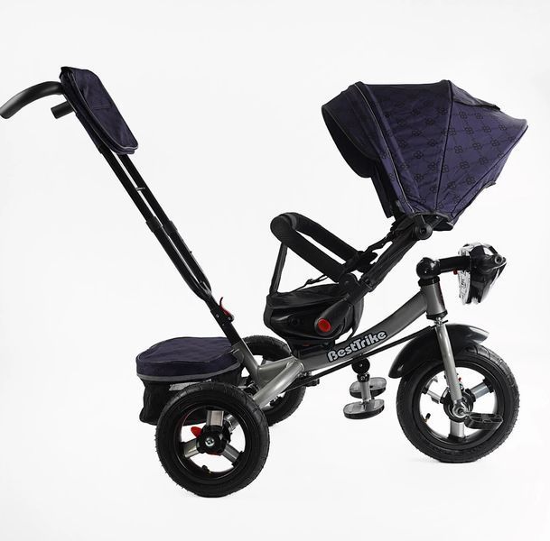 Велосипед 6088 F &ndash; 702-15 Best Trike (1) ПОВОРОТНЕ СИДІННЯ, СКЛАДНЕ КЕРМО, ФАРА МУЗИЧНА З USB,Bluetooth НАДУВНІ КОЛЕСА, ПУЛЬТ ВКЛЮЧЕННЯ СВІТЛА І ЗВУКУ 164867 фото