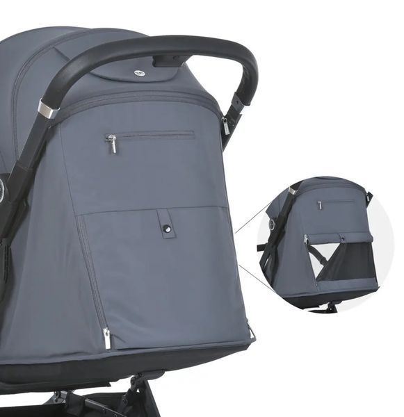 Візок прогулянковий дитячий ME 1127-S BEYA Midnight Gray ME 1127-S Midnight G фото