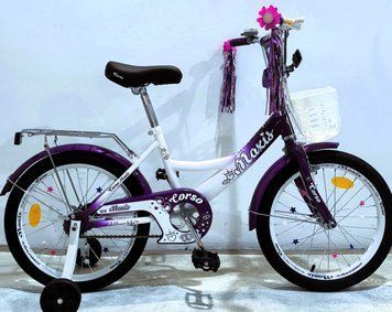 Дитячий 2-х колісний велосипед з допоміжними колесами 18'' CORSO &laquo;MAXIS&raquo; MX-93821 фото
