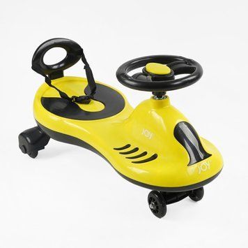 Каталка-толокар JOY TB-690-87 (6) колеса PU зі світлом, музика та світло, захисний ремінь, спинка, до 25 кг 169447 фото