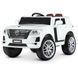 Дитячий електромобіль джип Nissan, білий M 4837EBLR-1 фото 1